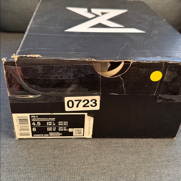 Nike PG4 Gatorade Basketball Shoes Women’s Size 6 Orange Camo Sneakers - Picture 11 of 11